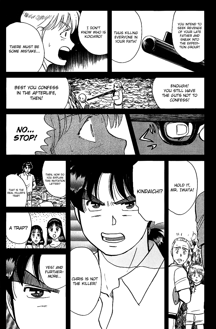 Kindaichi Shounen no Jikenbo Chapter 44 page 22 - Chapter 44: (File 5) Isle Of Hidden Treasure Murder Case (7)