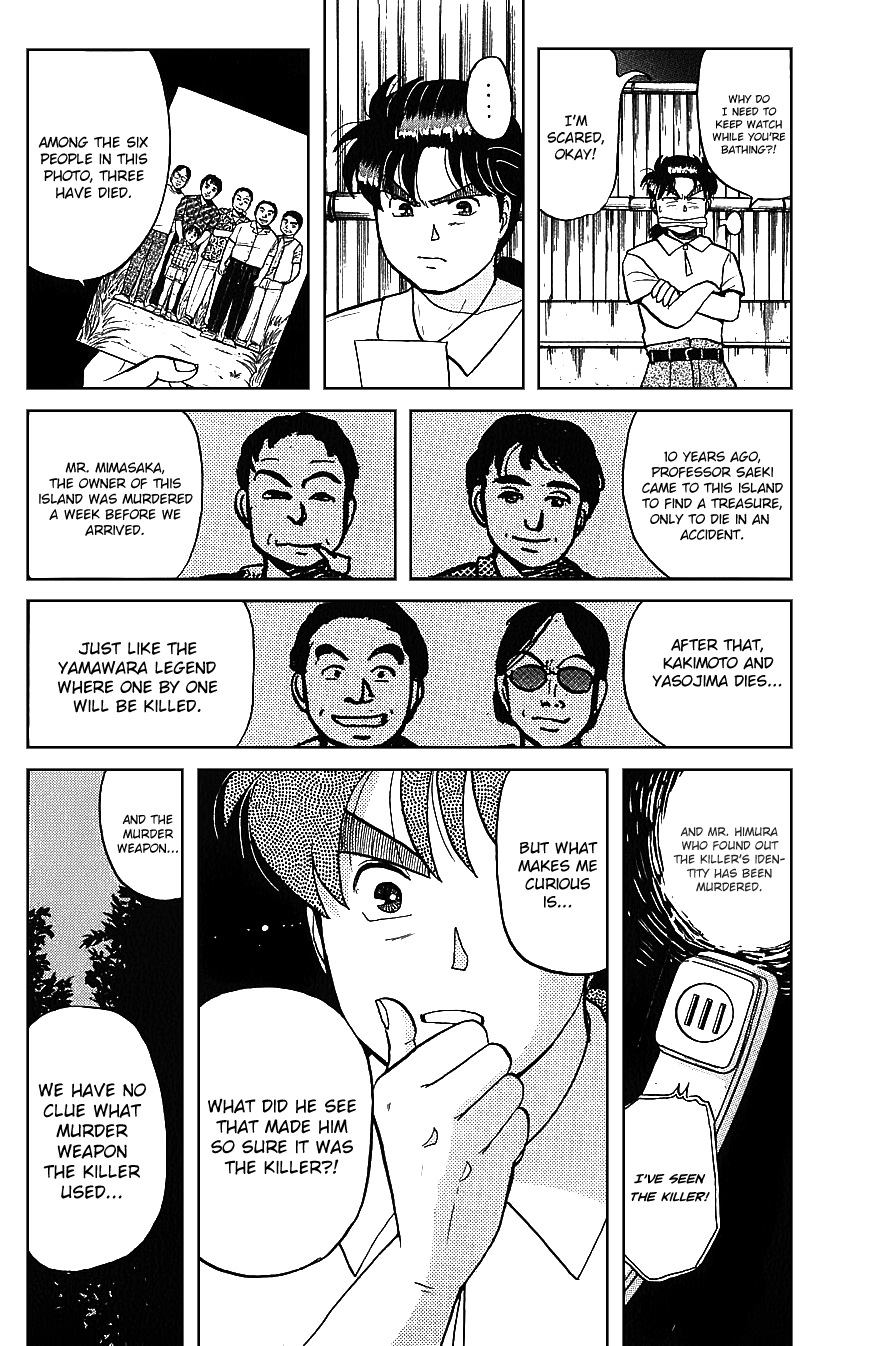 Kindaichi Shounen no Jikenbo Chapter 44 page 9 - Chapter 44: (File 5) Isle Of Hidden Treasure Murder Case (7)
