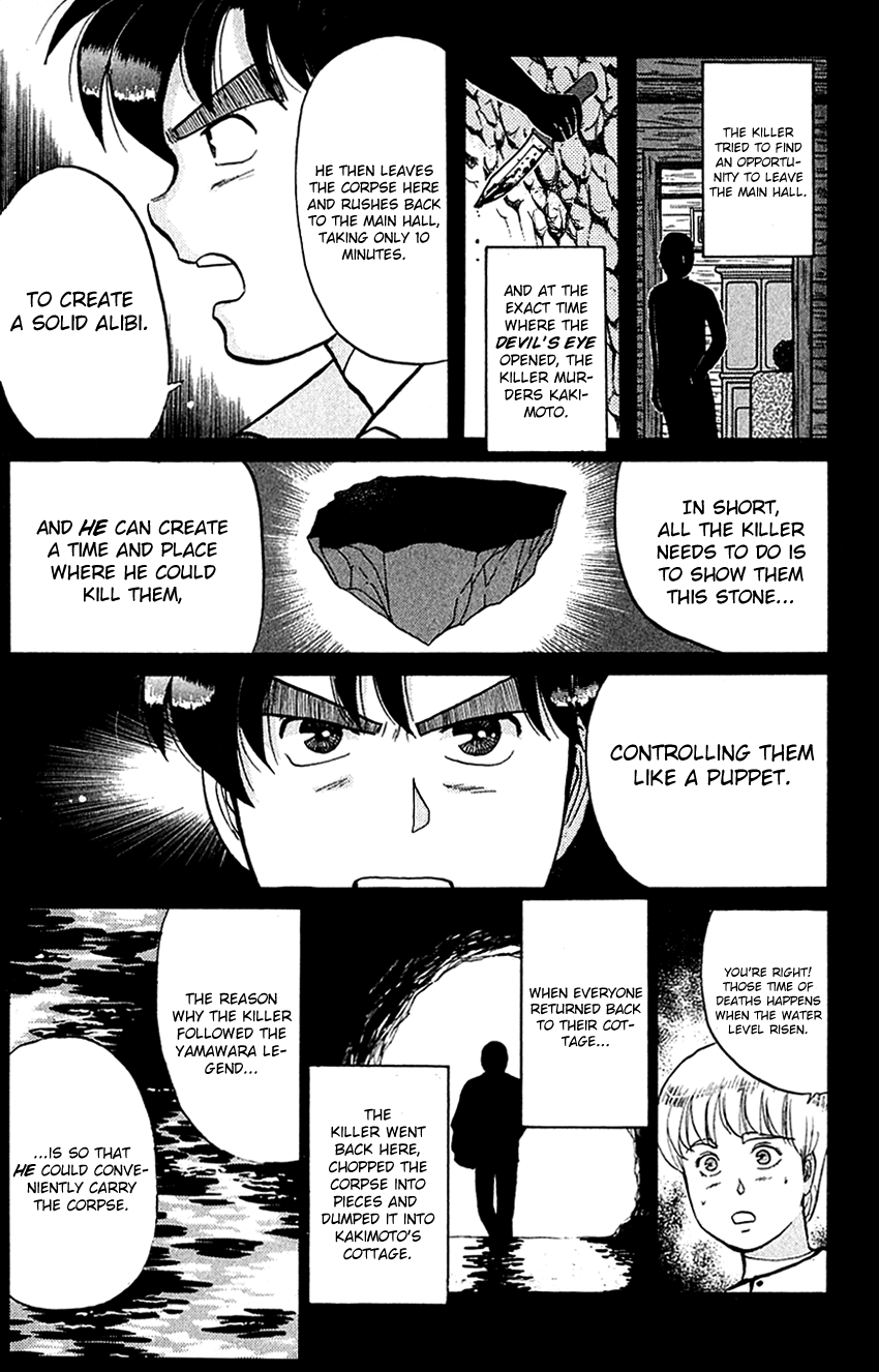 Kindaichi Shounen no Jikenbo Chapter 45 page 10 - Chapter 45: (File 5) Isle Of Hidden Treasure Murder Case (8)