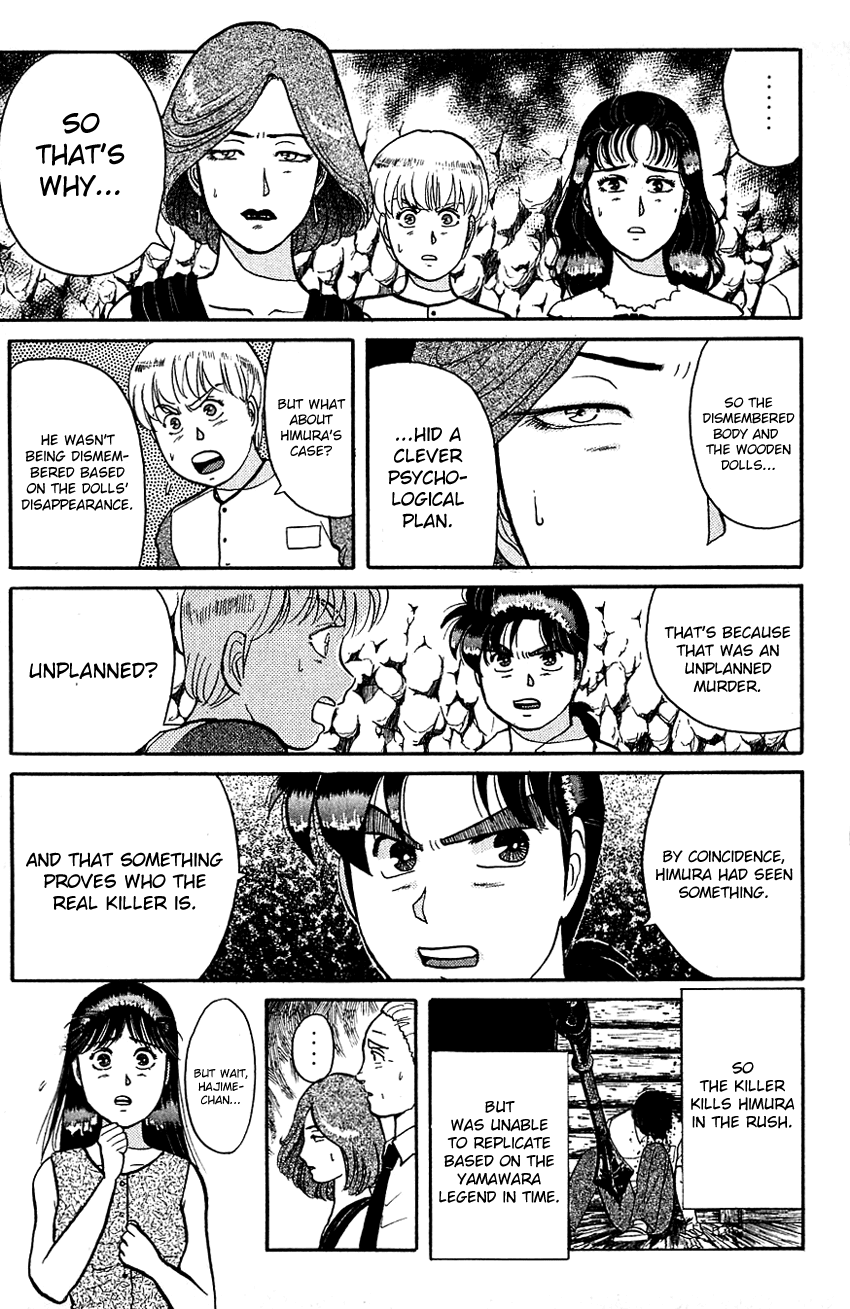 Kindaichi Shounen no Jikenbo Chapter 45 page 14 - Chapter 45: (File 5) Isle Of Hidden Treasure Murder Case (8)