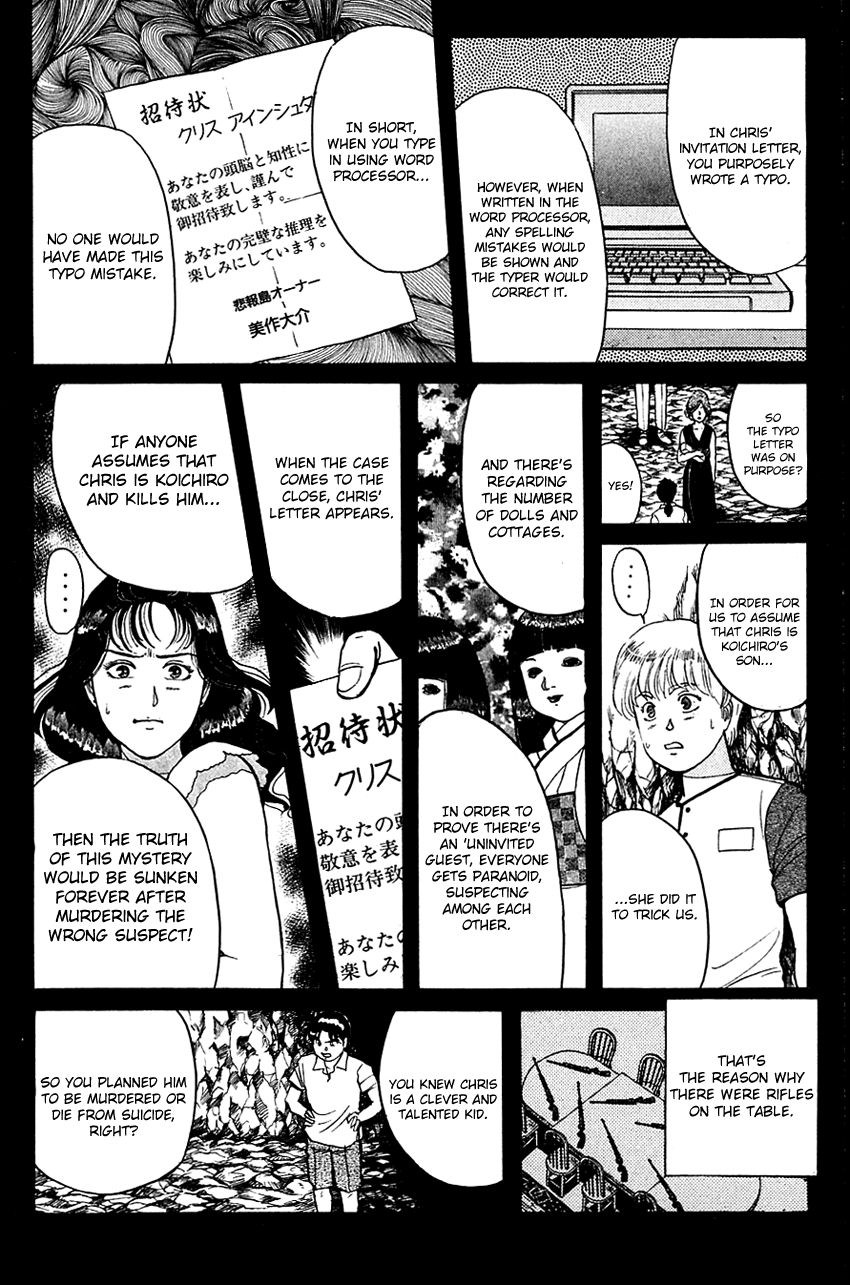 Kindaichi Shounen no Jikenbo Chapter 45 page 21 - Chapter 45: (File 5) Isle Of Hidden Treasure Murder Case (8)