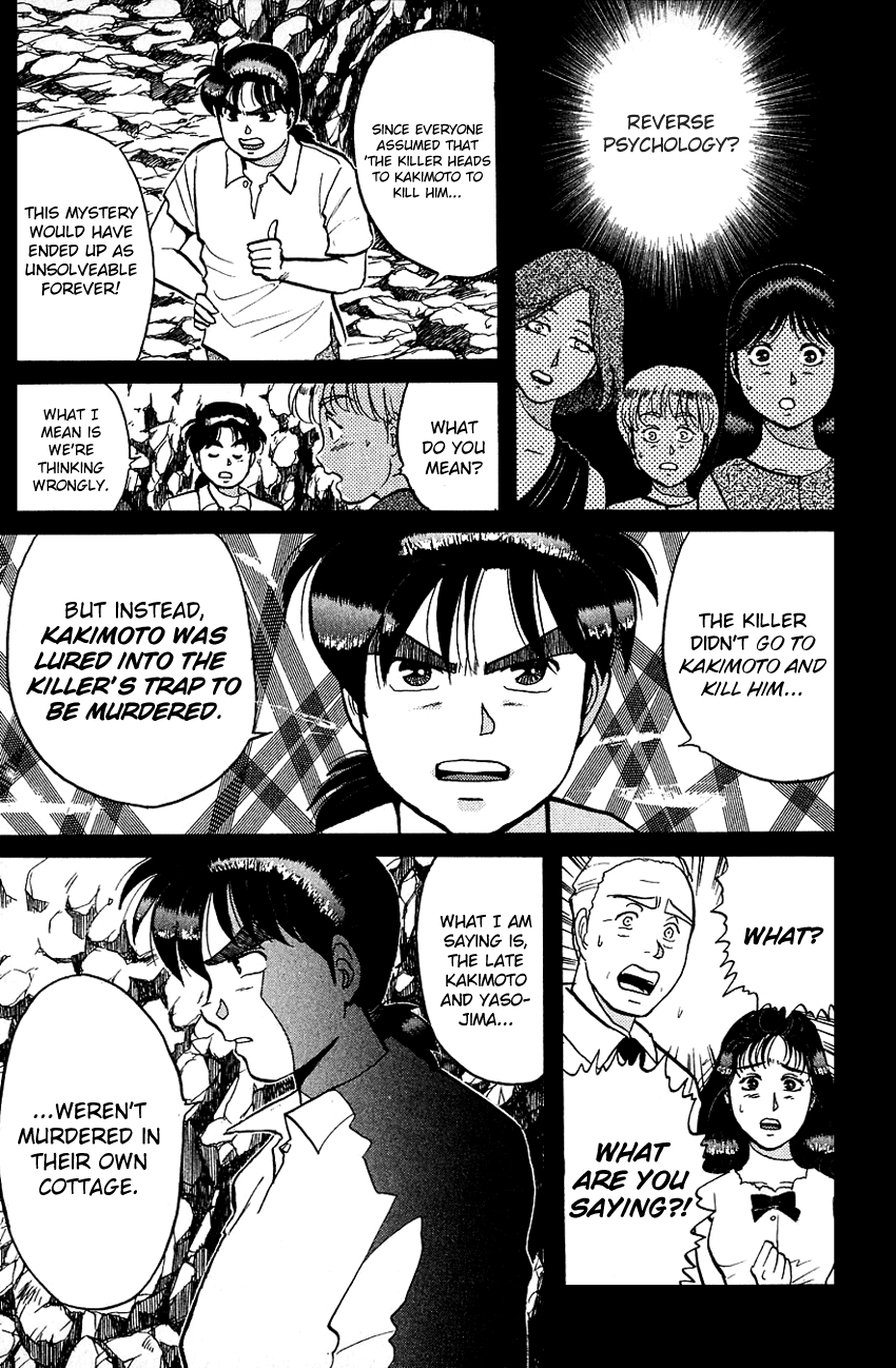 Kindaichi Shounen no Jikenbo Chapter 45 page 6 - Chapter 45: (File 5) Isle Of Hidden Treasure Murder Case (8)