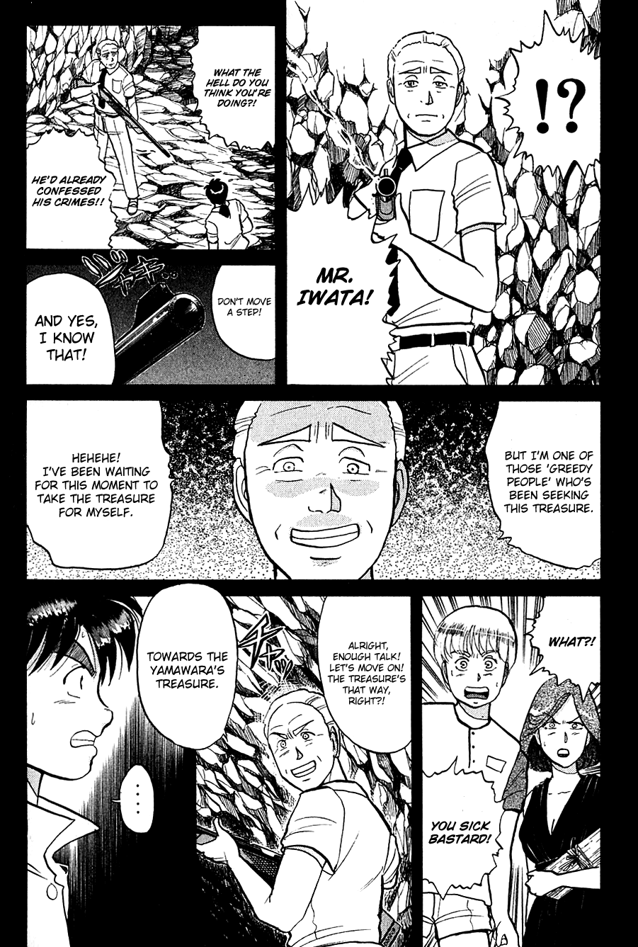 Kindaichi Shounen no Jikenbo Chapter 46 page 14 - Chapter 46: (File 5) Isle Of Hidden Treasure Murder Case (9)