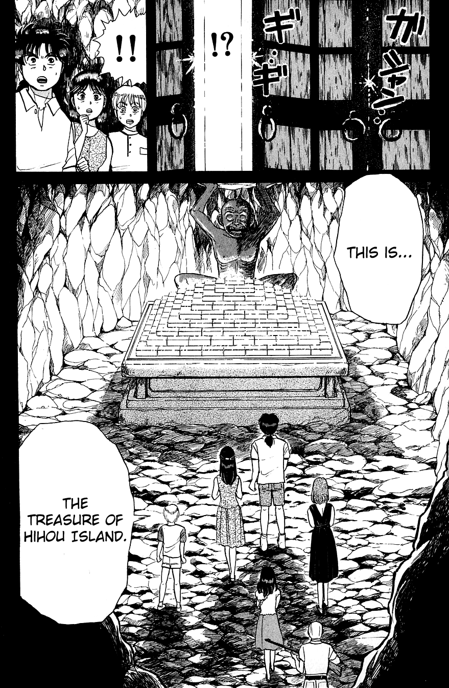 Kindaichi Shounen no Jikenbo Chapter 46 page 15 - Chapter 46: (File 5) Isle Of Hidden Treasure Murder Case (9)