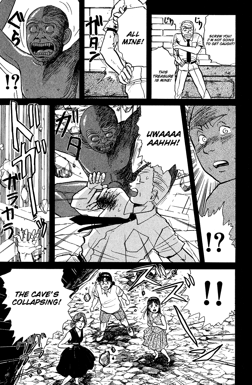 Kindaichi Shounen no Jikenbo Chapter 46 page 18 - Chapter 46: (File 5) Isle Of Hidden Treasure Murder Case (9)