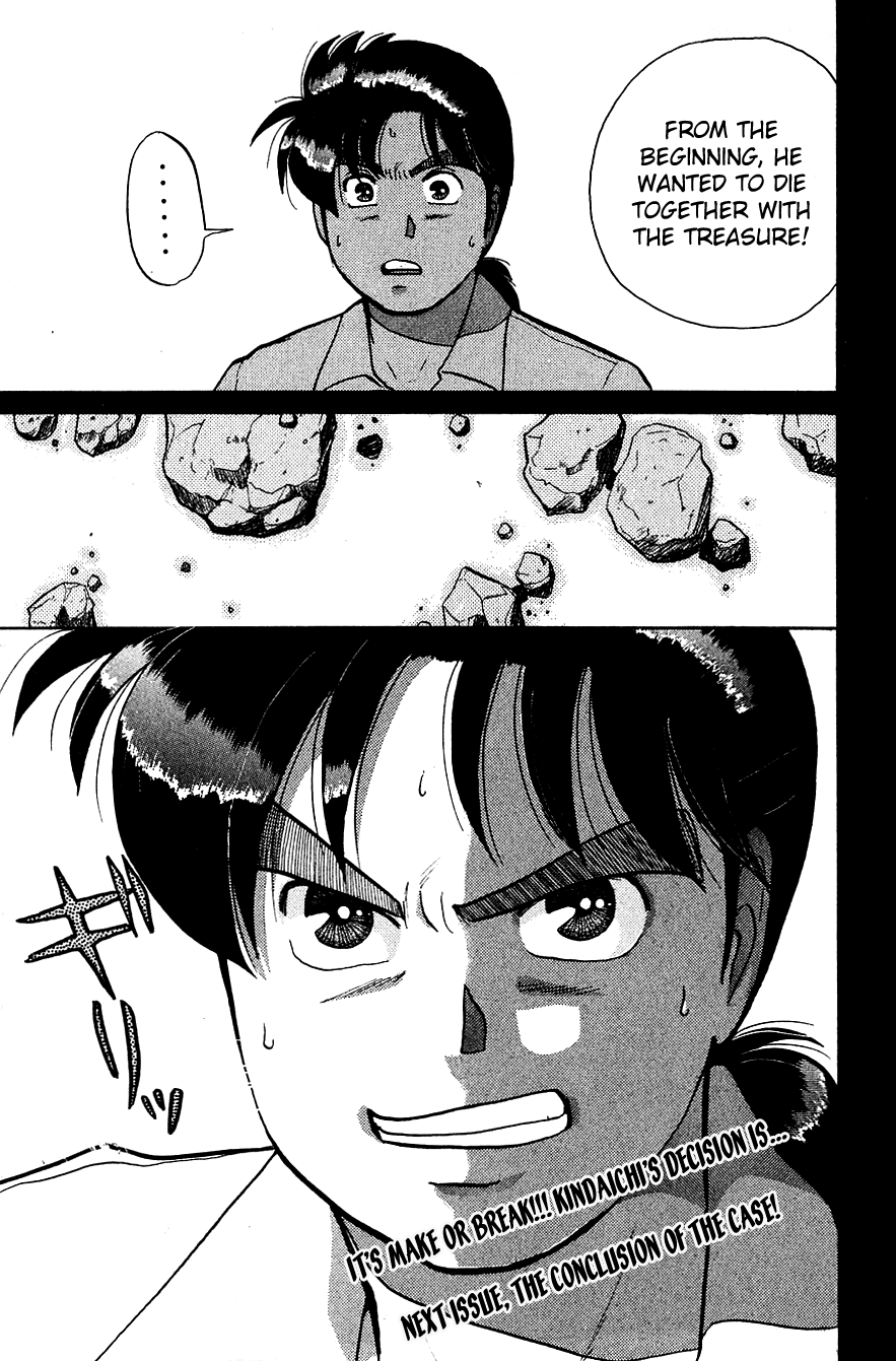 Kindaichi Shounen no Jikenbo Chapter 46 page 22 - Chapter 46: (File 5) Isle Of Hidden Treasure Murder Case (9)