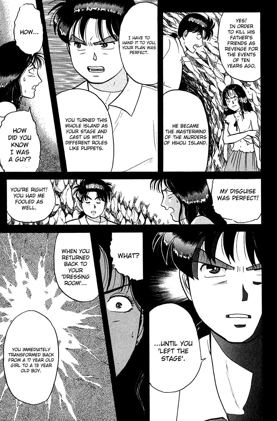 Kindaichi Shounen no Jikenbo Chapter 46 page 6 - Chapter 46: (File 5) Isle Of Hidden Treasure Murder Case (9)