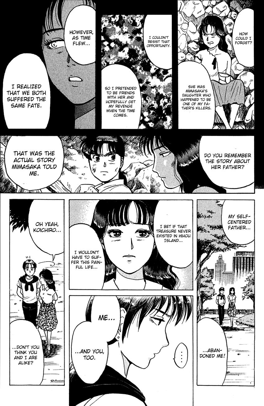 Kindaichi Shounen no Jikenbo Chapter 47 page 10 - Chapter 47: (File 5) Isle Of Hidden Treasure Murder Case (10)