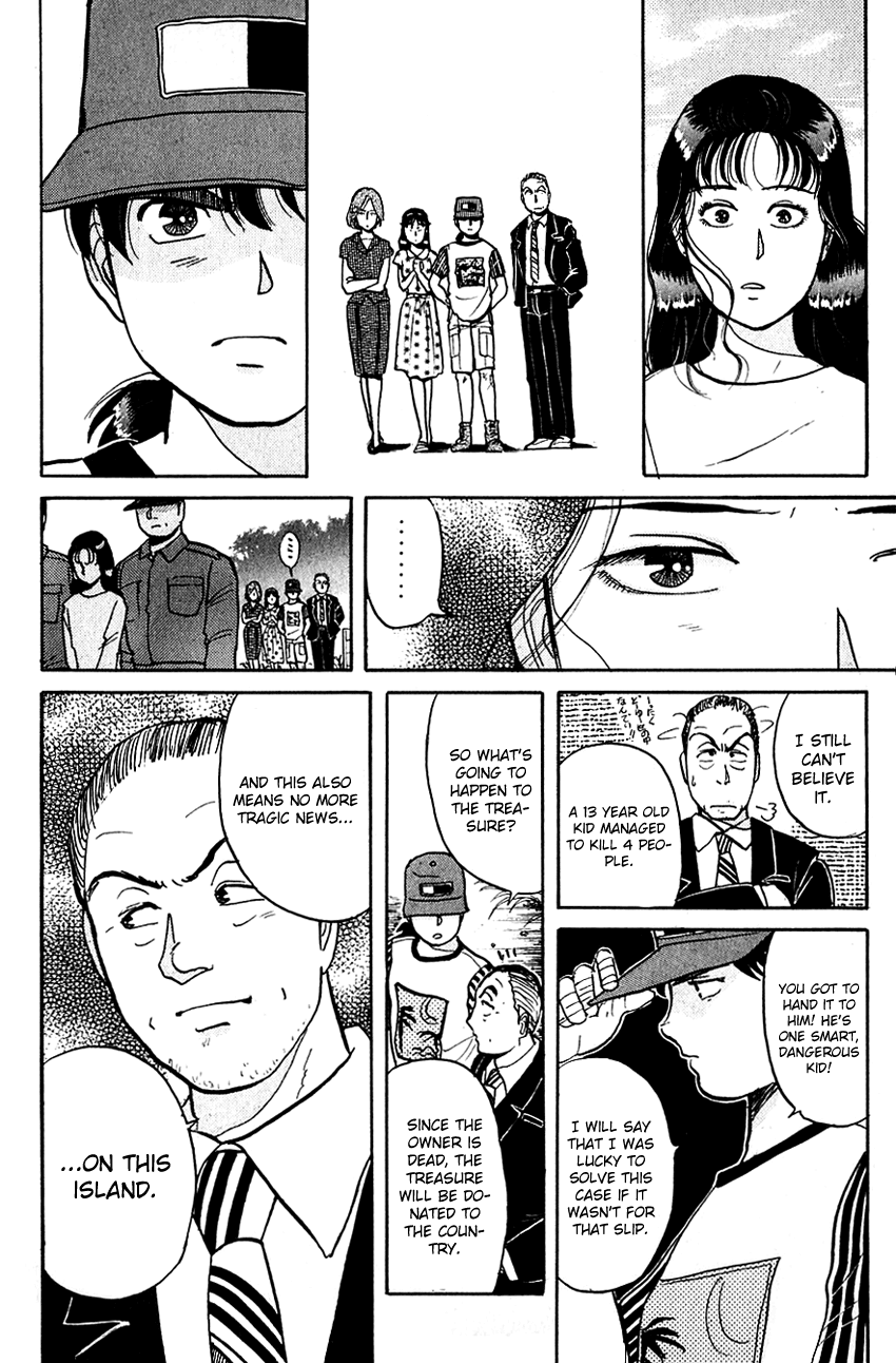 Kindaichi Shounen no Jikenbo Chapter 47 page 23 - Chapter 47: (File 5) Isle Of Hidden Treasure Murder Case (10)