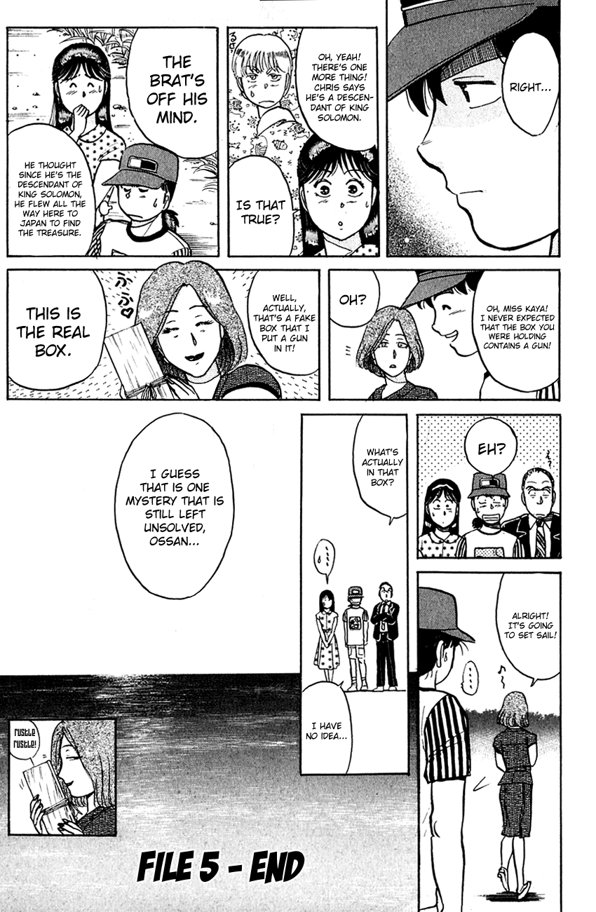 Kindaichi Shounen no Jikenbo Chapter 47 page 24 - Chapter 47: (File 5) Isle Of Hidden Treasure Murder Case (10)