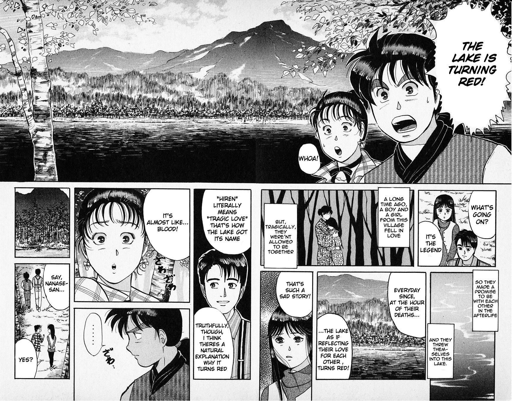 Kindaichi Shounen no Jikenbo Chapter 48 page 18 - Chapter 48: (File 6) Legend Of Broken Heart Lake Murder Case (1)