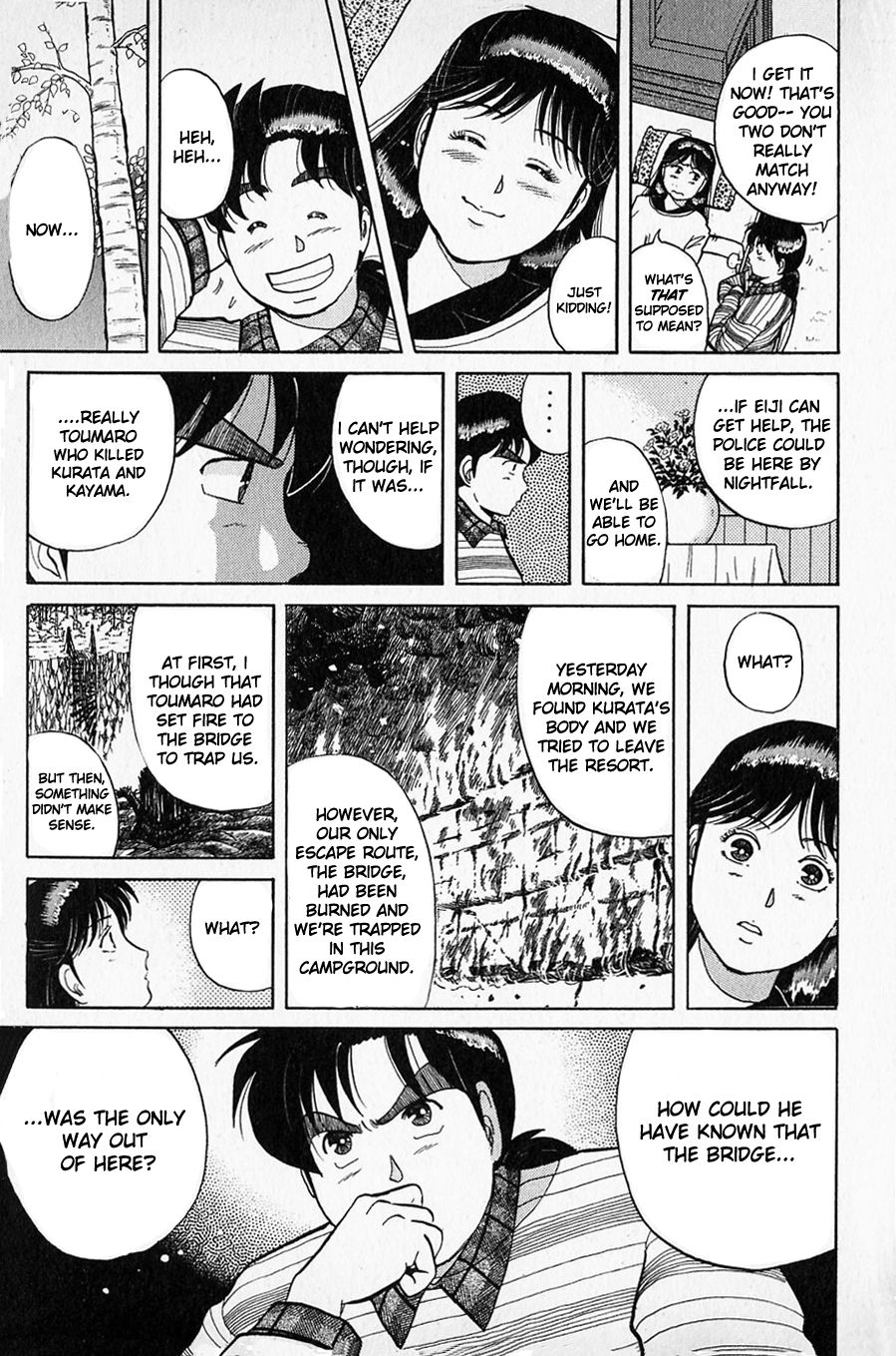 Kindaichi Shounen no Jikenbo Chapter 51 page 13 - Chapter 51: (File 6) Legend Of Broken Heart Lake Murder Case (4)
