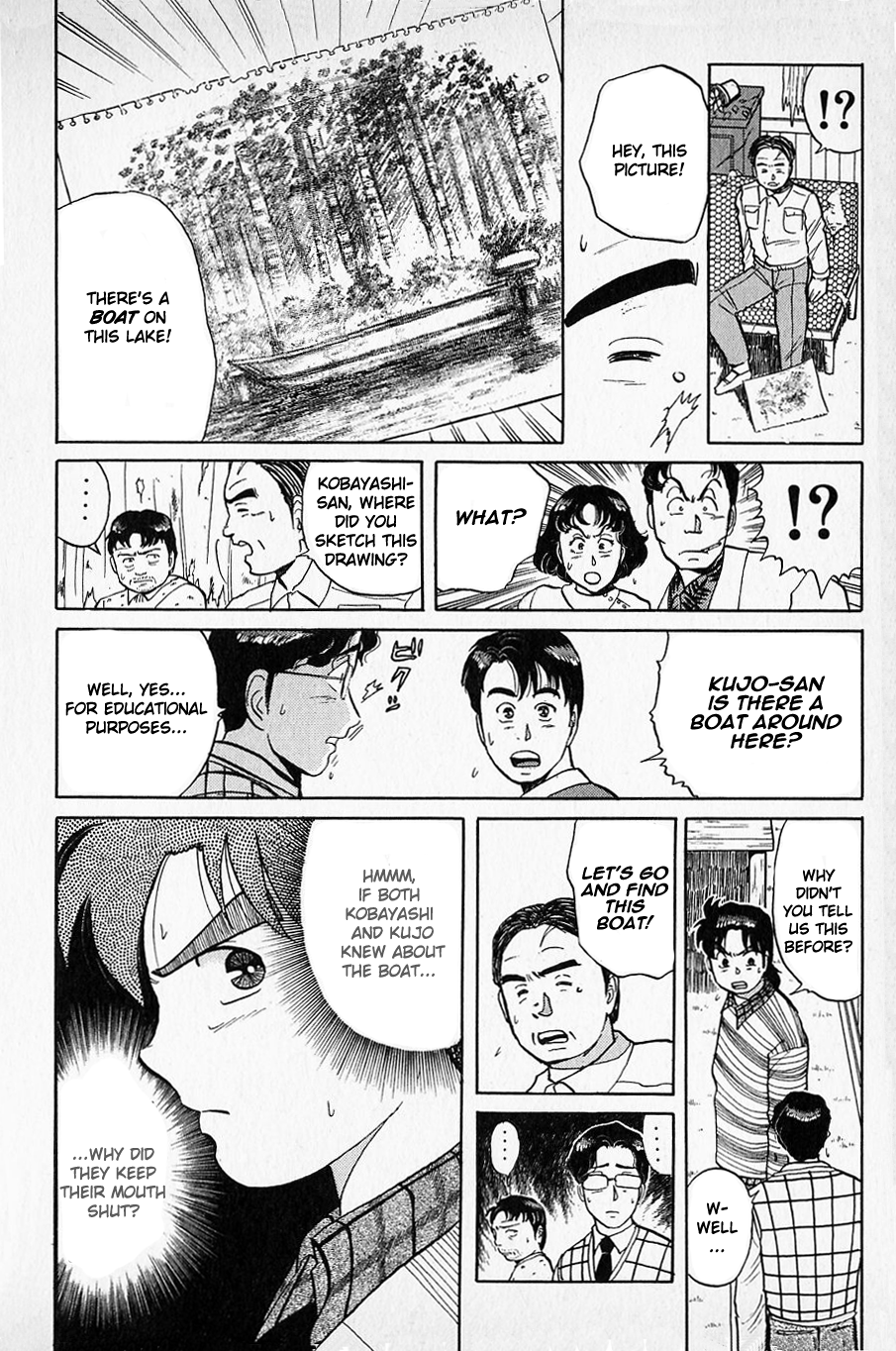 Kindaichi Shounen no Jikenbo Chapter 51 page 6 - Chapter 51: (File 6) Legend Of Broken Heart Lake Murder Case (4)
