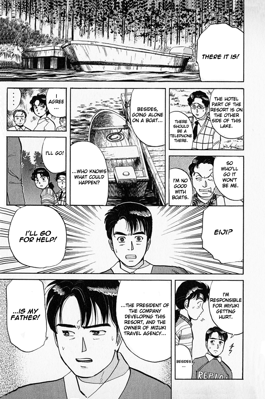 Kindaichi Shounen no Jikenbo Chapter 51 page 7 - Chapter 51: (File 6) Legend Of Broken Heart Lake Murder Case (4)