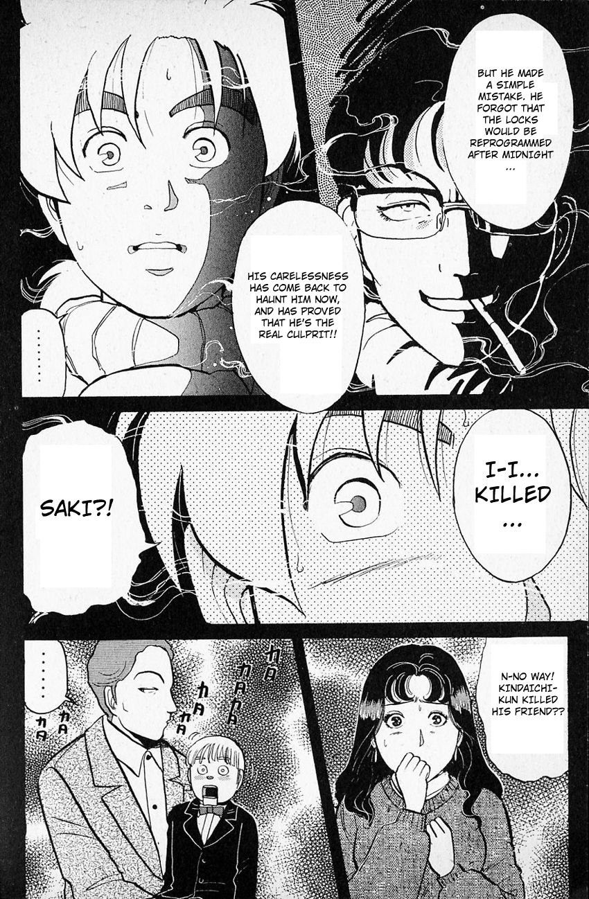Kindaichi Shounen no Jikenbo Chapter 63 page 21 - Chapter 63: (File 7) Hotel Europa Murder Case (6)