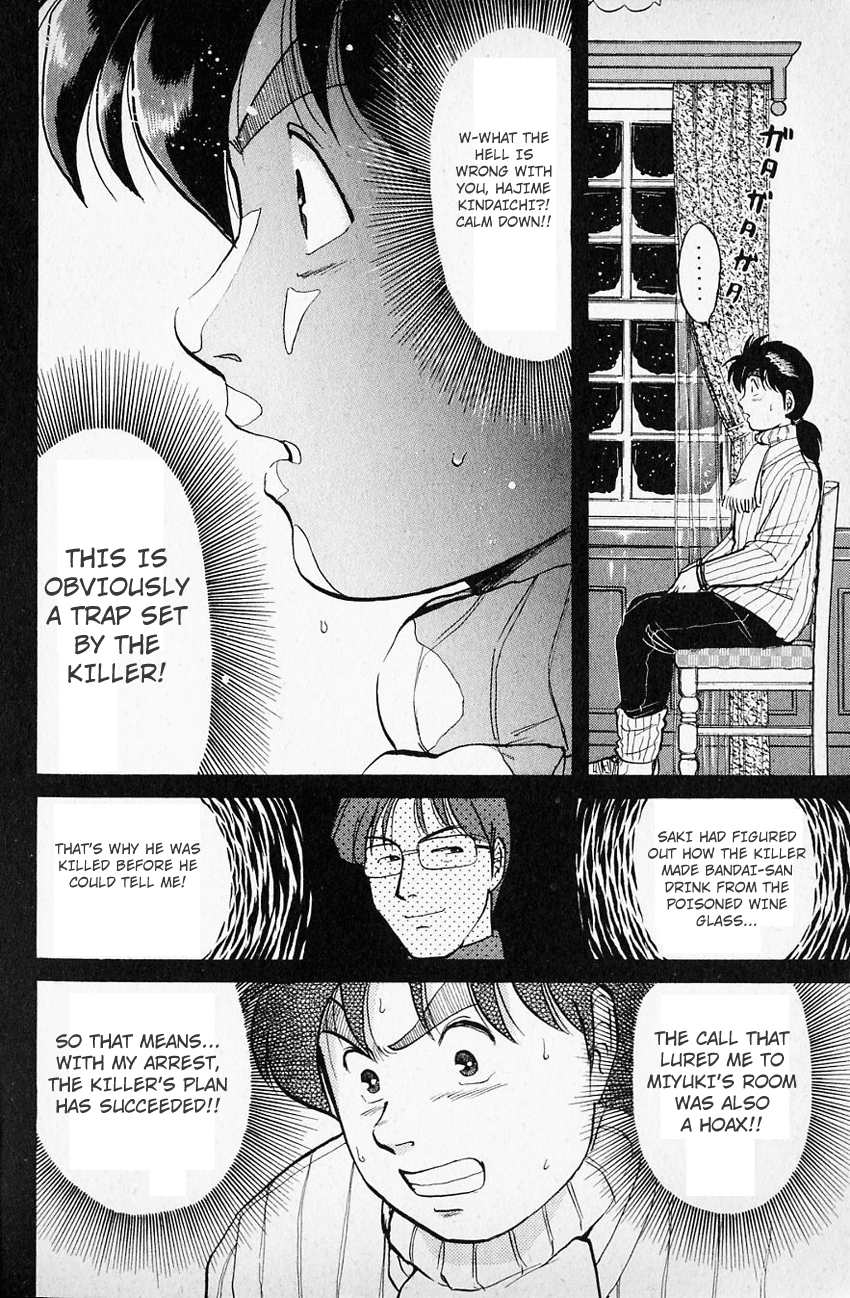 Kindaichi Shounen no Jikenbo Chapter 64 page 9 - Chapter 64: (File 7) Hotel Europa Murder Case (7)