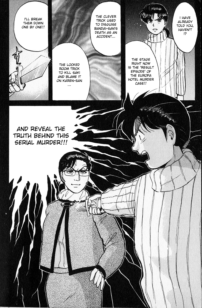 Kindaichi Shounen no Jikenbo Chapter 66 page 24 - Chapter 66: (File 7) Hotel Europa Murder Case (9)