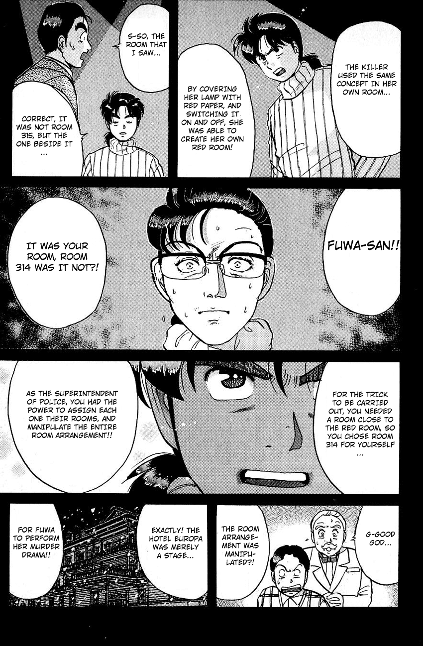 Kindaichi Shounen no Jikenbo Chapter 67 page 16 - Chapter 67: (File 7) Hotel Europa Murder Case (10)