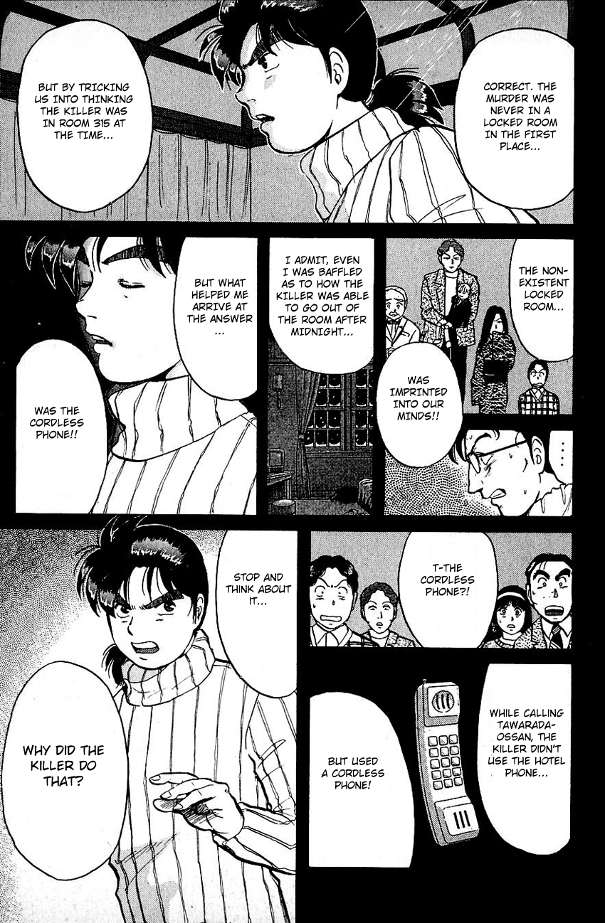 Kindaichi Shounen no Jikenbo Chapter 67 page 18 - Chapter 67: (File 7) Hotel Europa Murder Case (10)