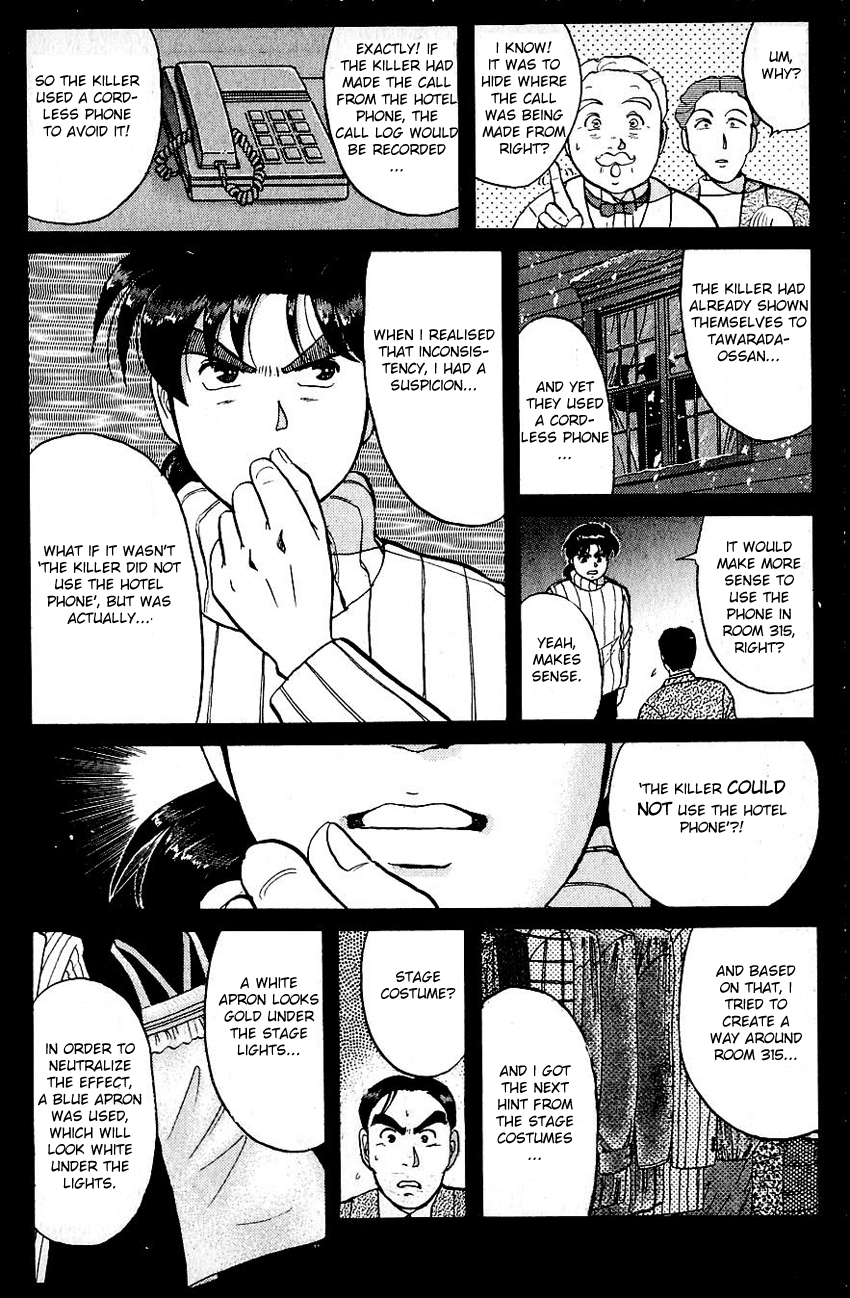 Kindaichi Shounen no Jikenbo Chapter 67 page 19 - Chapter 67: (File 7) Hotel Europa Murder Case (10)