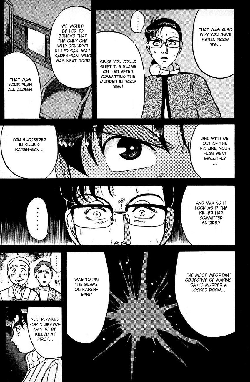 Kindaichi Shounen no Jikenbo Chapter 67 page 22 - Chapter 67: (File 7) Hotel Europa Murder Case (10)