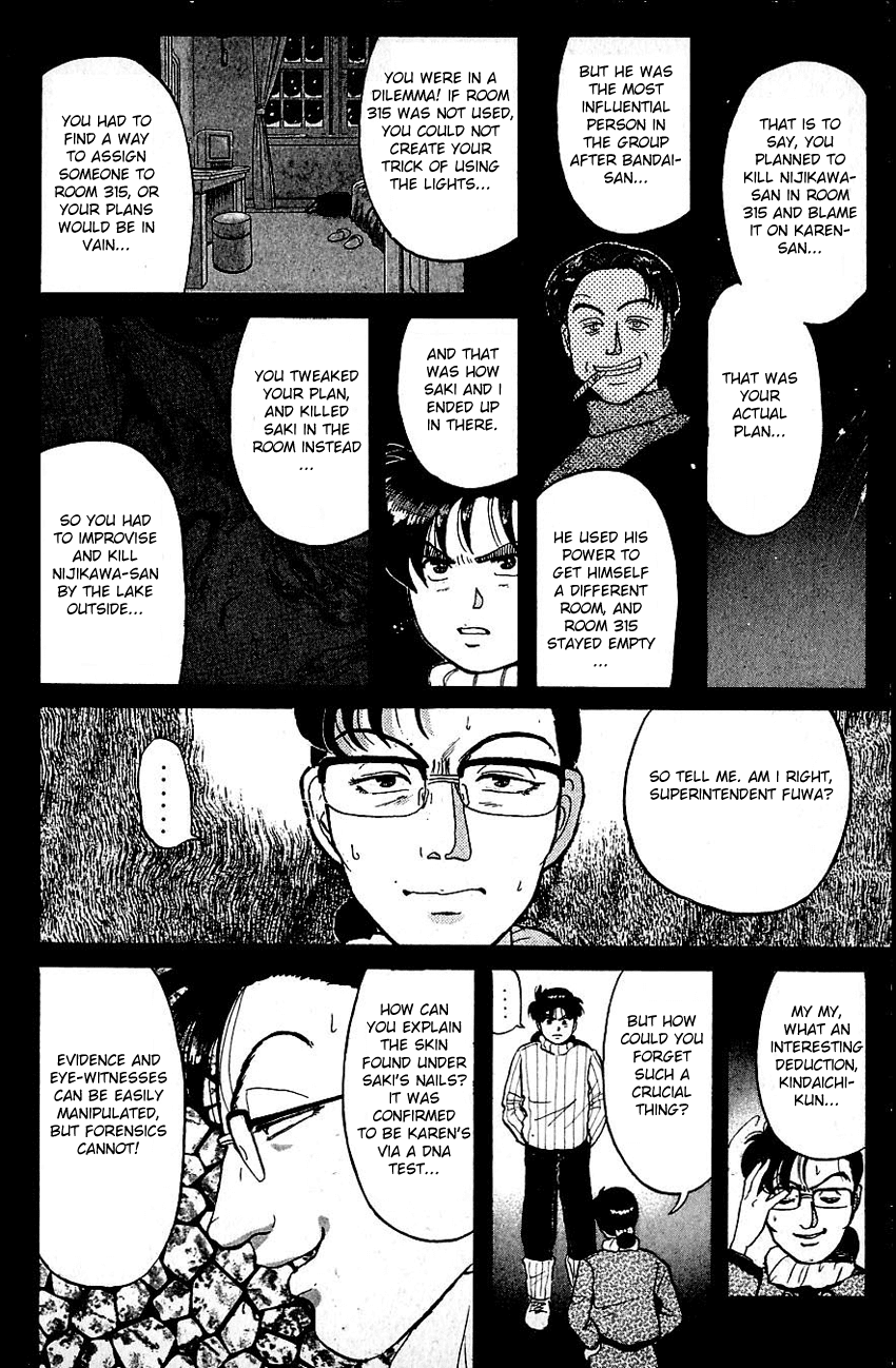 Kindaichi Shounen no Jikenbo Chapter 67 page 23 - Chapter 67: (File 7) Hotel Europa Murder Case (10)