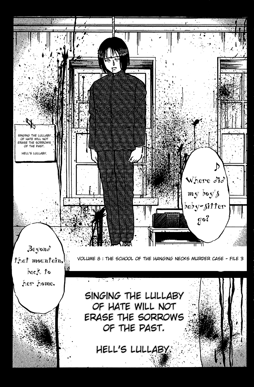 Kindaichi Shounen no Jikenbo Chapter 72 page 4 - Chapter 72: (File 8) The School Of The Hanging Necks (3)