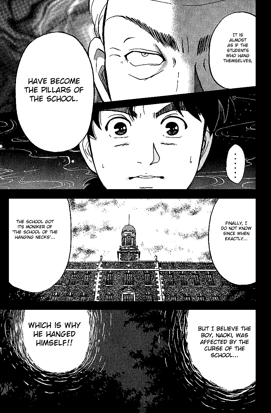 Kindaichi Shounen no Jikenbo Chapter 73 page 13 - Chapter 73: (File 8) The School Of The Hanging Necks (4)
