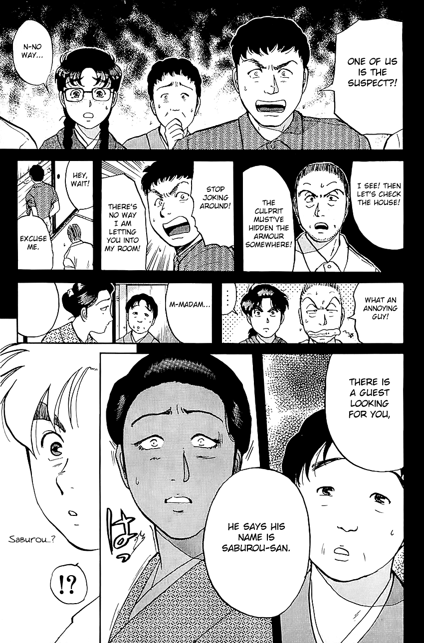 Kindaichi Shounen no Jikenbo Chapter 83 page 10 - Chapter 83: (File 9) Headless Samurai Murder Case (2)