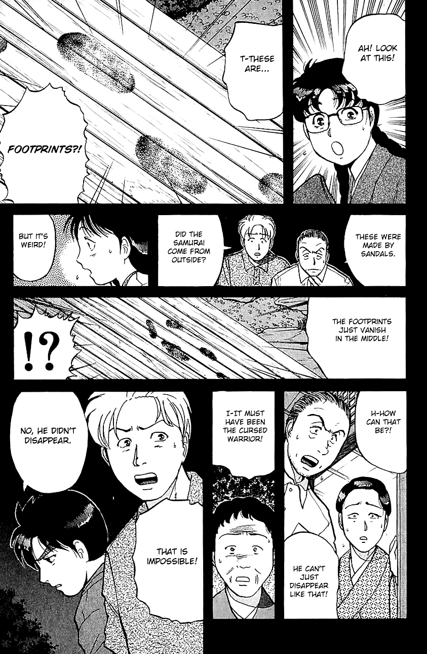 Kindaichi Shounen no Jikenbo Chapter 83 page 8 - Chapter 83: (File 9) Headless Samurai Murder Case (2)