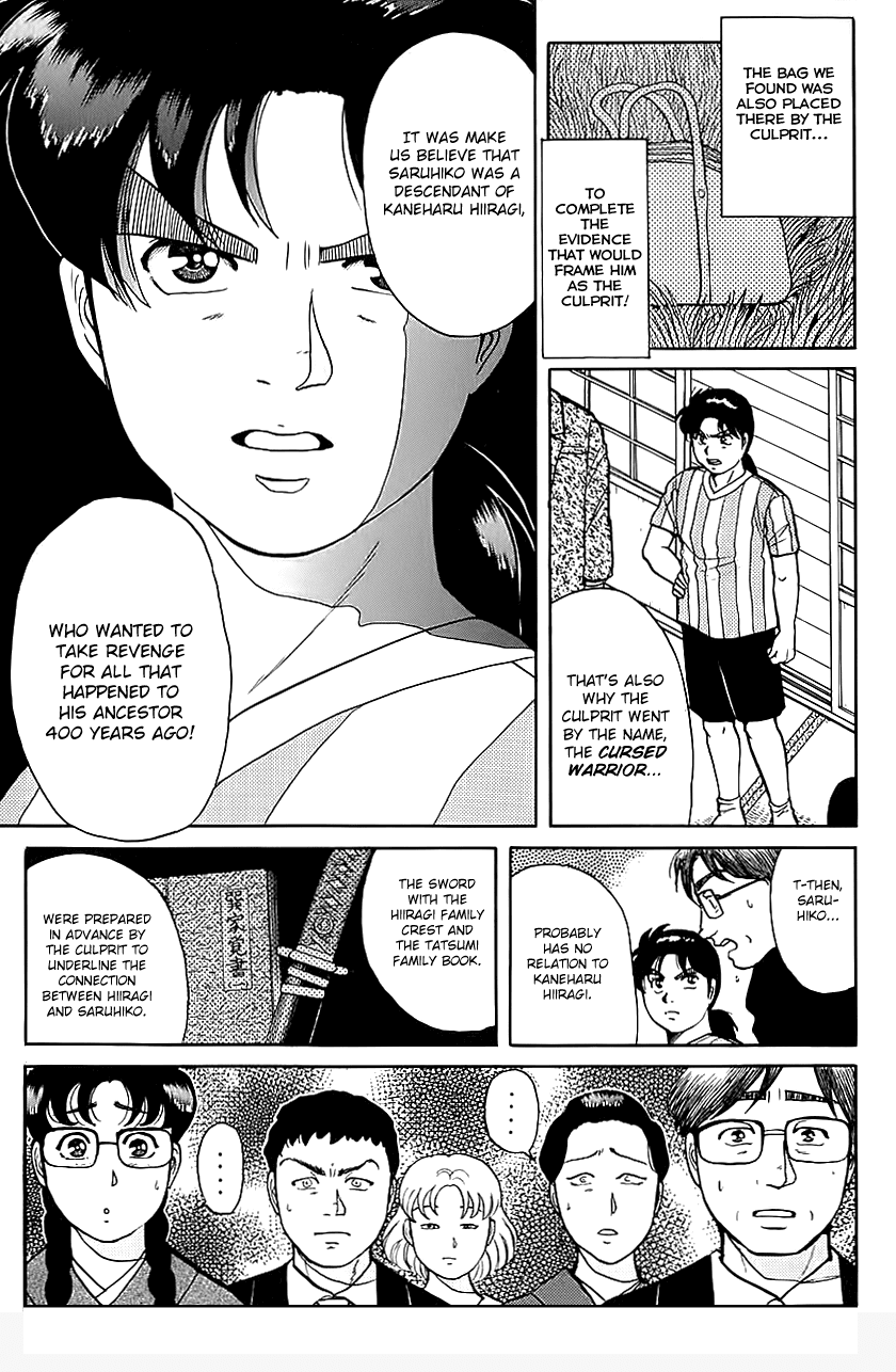 Kindaichi Shounen no Jikenbo Chapter 89 page 22 - Chapter 89: (File 9) Headless Samurai Murder Case (8)
