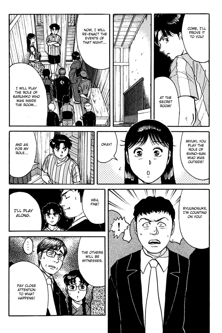 Kindaichi Shounen no Jikenbo Chapter 91 page 15 - Chapter 91: (File 10) Headless Samurai Murder Case (1)