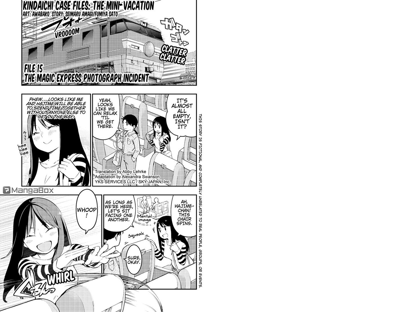 Kindaichu Shounen no 1-paku 2-ka Shouryokou Chapter 15 page 1 - Chapter 15