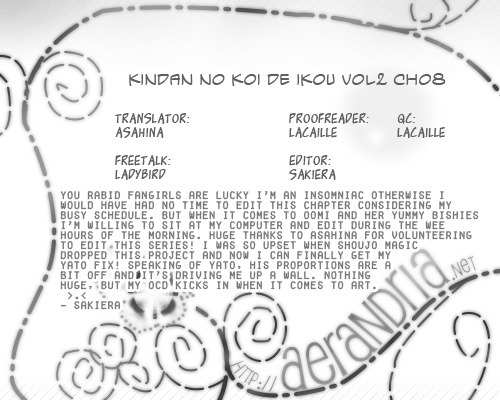 Kindan no Koi de Ikou Chapter 8 page 2 - Chapter 8