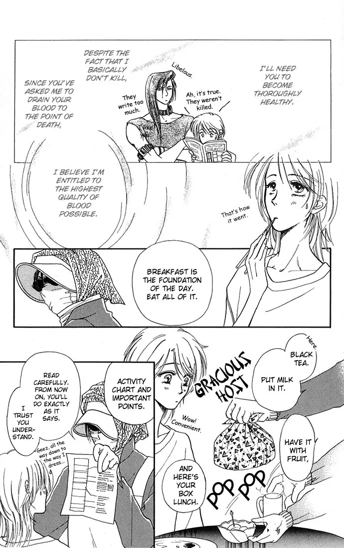 Kindan no Koi wo Shiyou Chapter 5 page 13 - Chapter 5 : Side Story#A Request to the Vampire