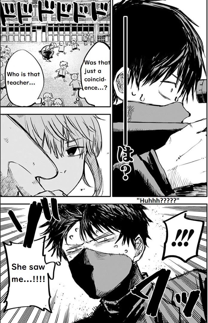 Kindergarten Wars Chapter 1 page 11 - Chapter 1: The handsome man with black hair