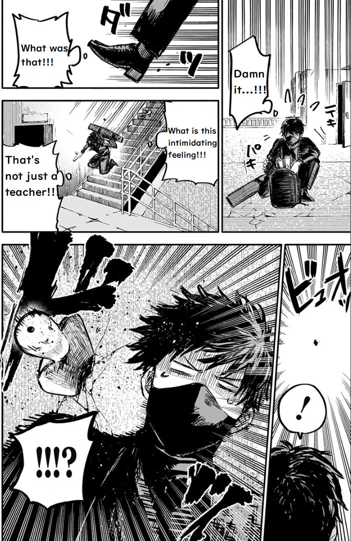 Kindergarten Wars Chapter 1 page 12 - Chapter 1: The handsome man with black hair