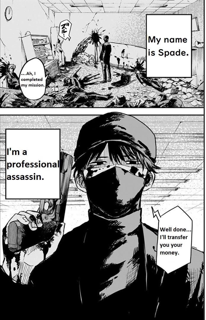Kindergarten Wars Chapter 1 page 4 - Chapter 1: The handsome man with black hair