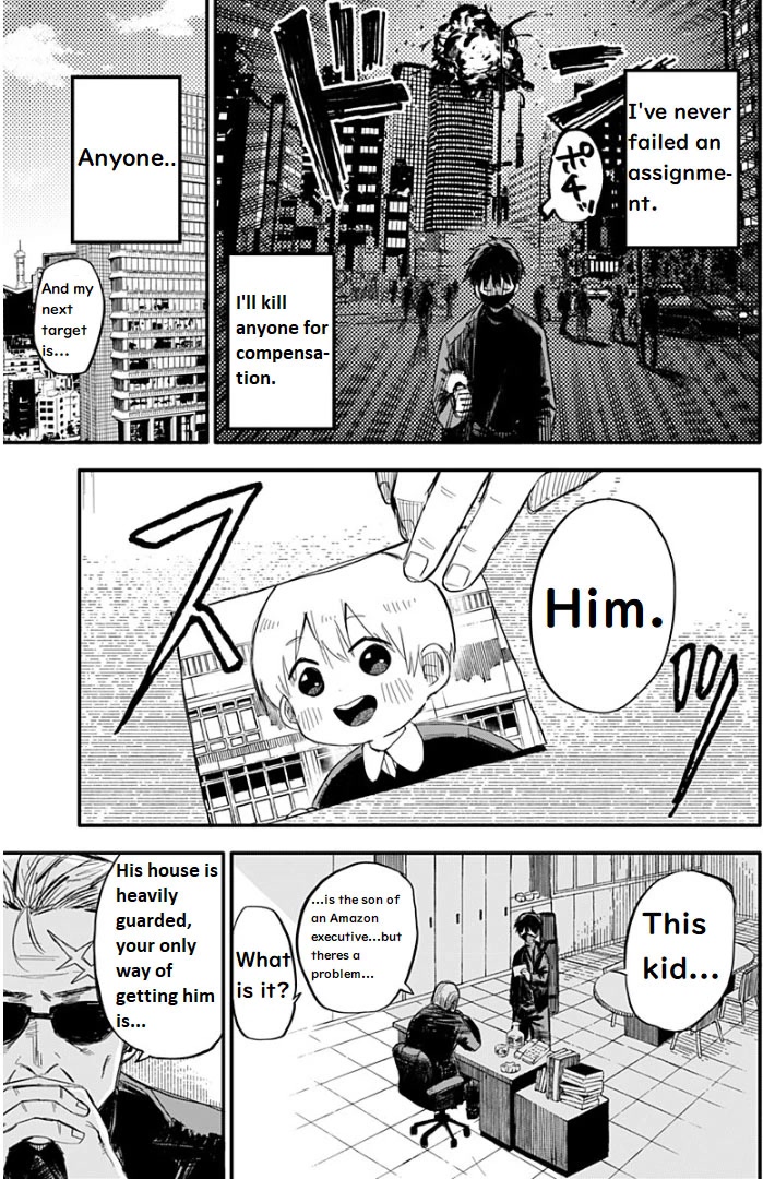 Kindergarten Wars Chapter 1 page 5 - Chapter 1: The handsome man with black hair