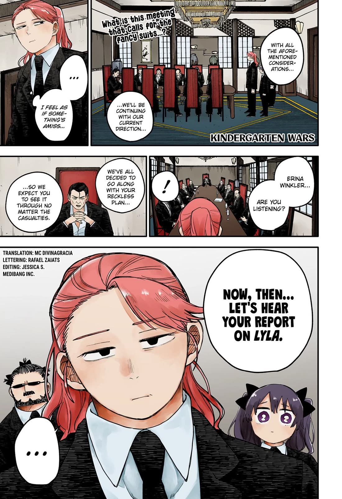 Kindergarten Wars Chapter 100 page 1 - Chapter 100