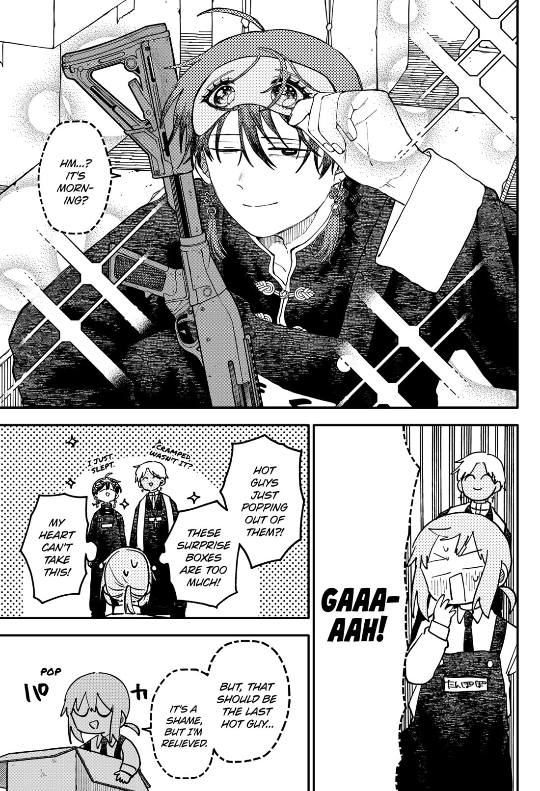 Kindergarten Wars Chapter 122 page 11 - Chapter 122: Boxed Hot Guys