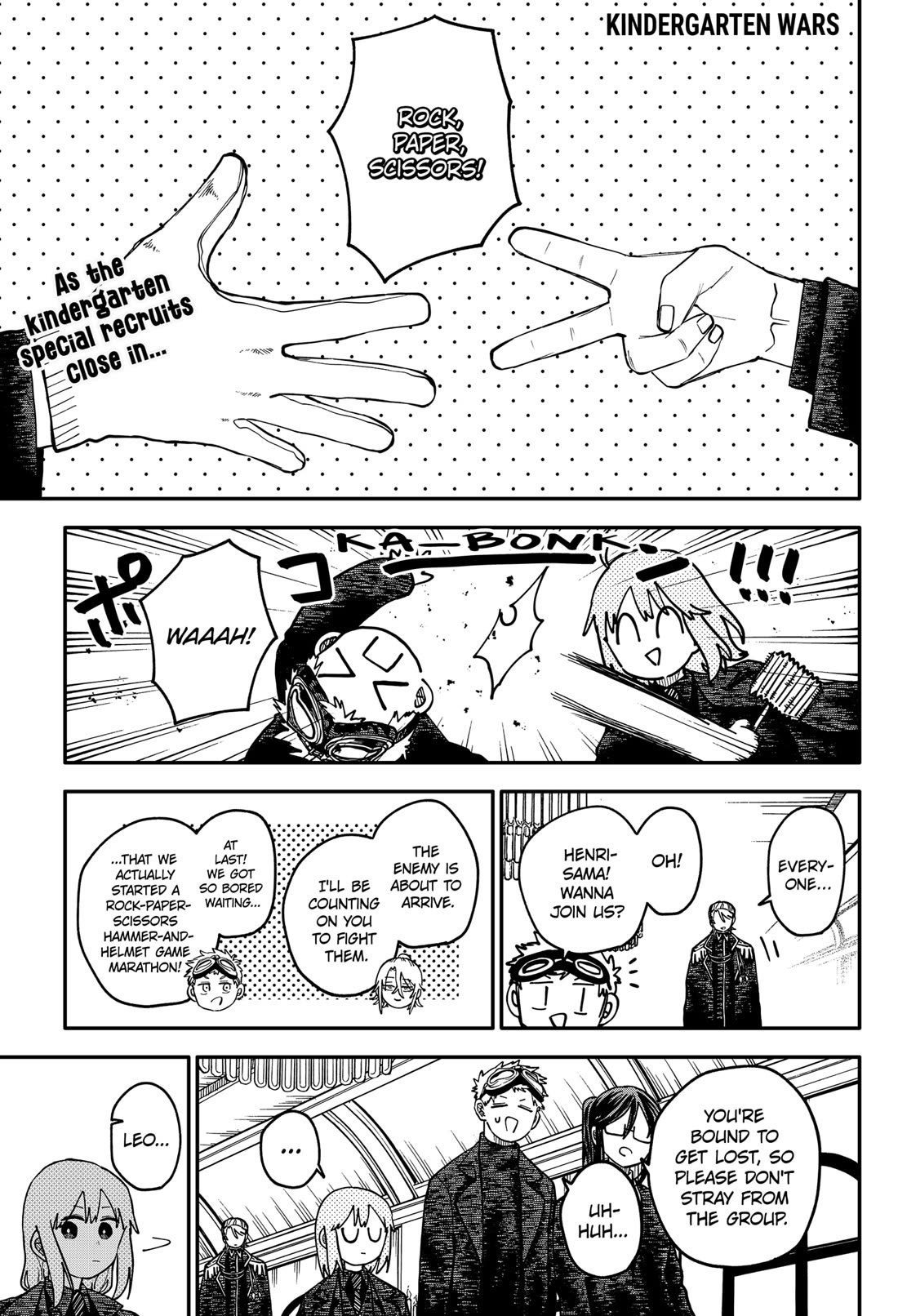 Kindergarten Wars Chapter 123 page 1 - Chapter 123: Careless