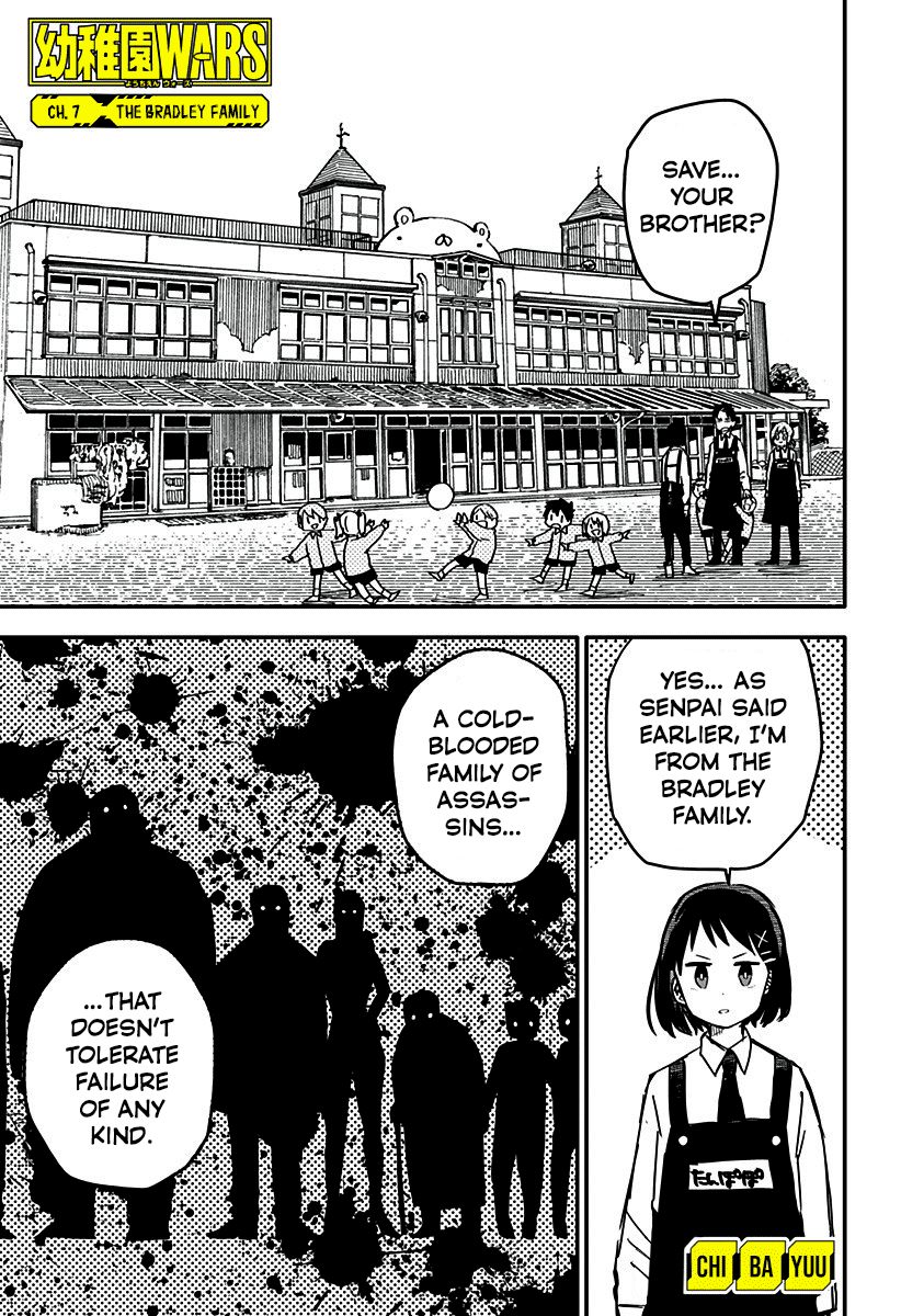 Kindergarten Wars Chapter 7 page 1 - Chapter 7: The Bradley Family