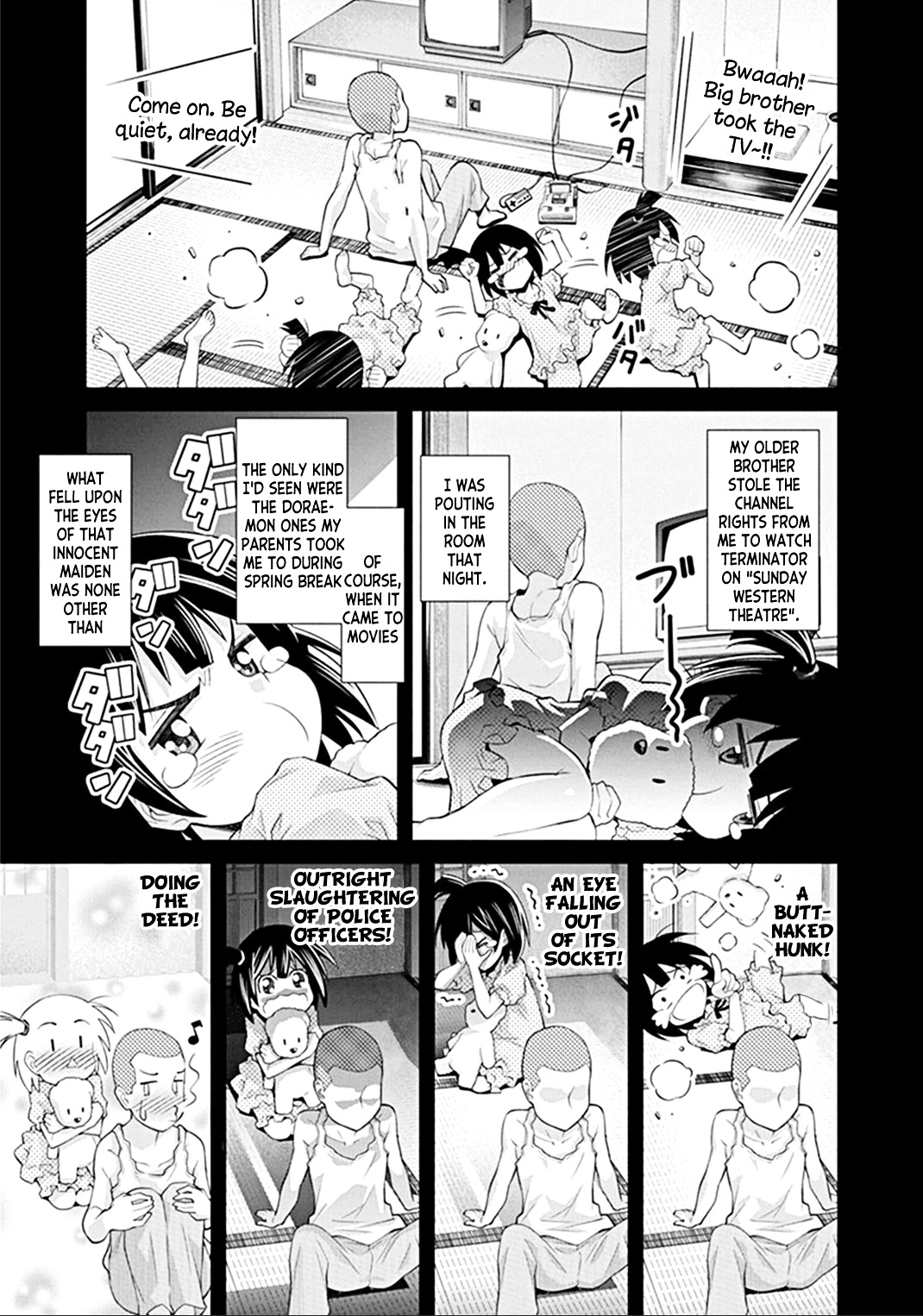 Kine-san no 1-ri de Cinema Chapter 1.2 page 11 - Chapter 1 v2 : Terminator 3: Rise of the Machines