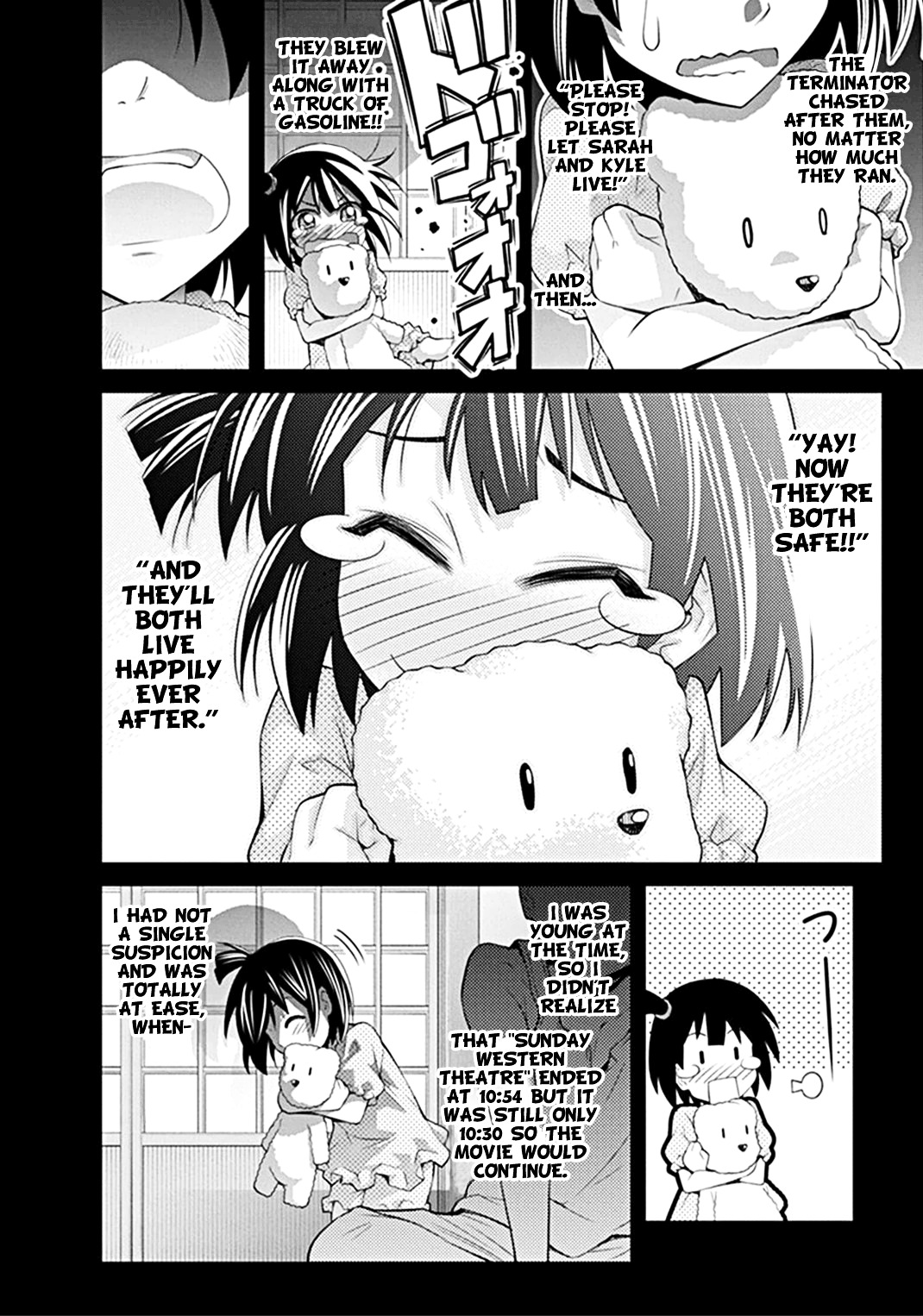 Kine-san no 1-ri de Cinema Chapter 1.2 page 12 - Chapter 1 v2 : Terminator 3: Rise of the Machines