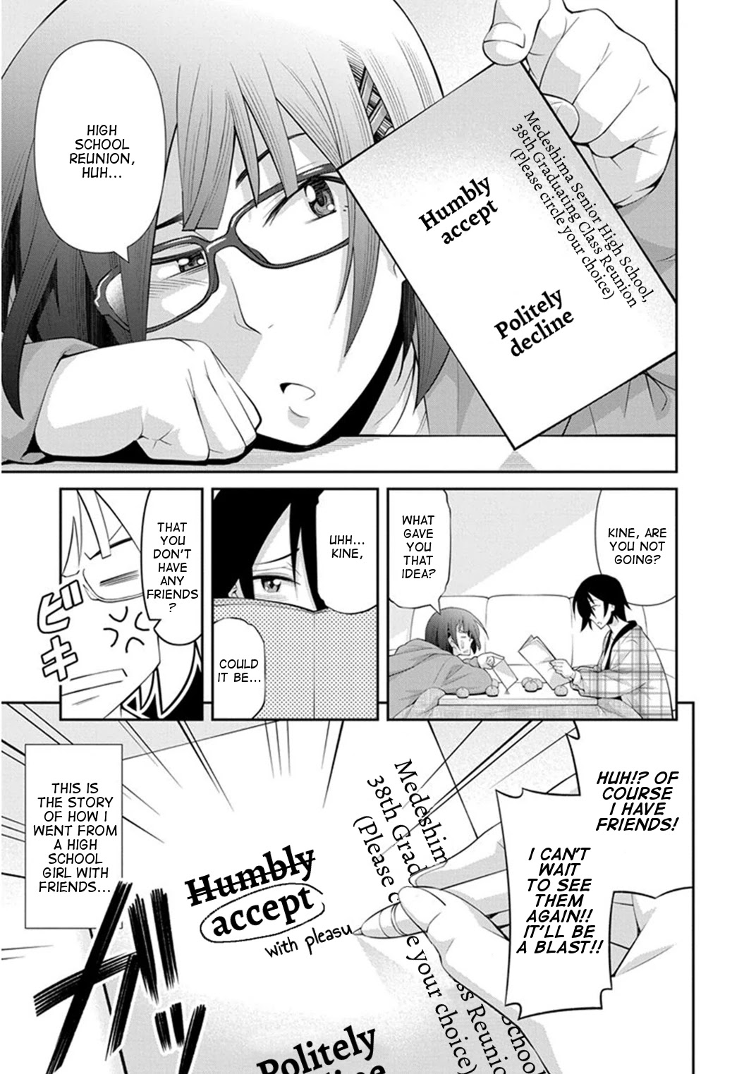 Kine-san no 1-ri de Cinema Chapter 10 page 1 - Chapter 10: Titanic