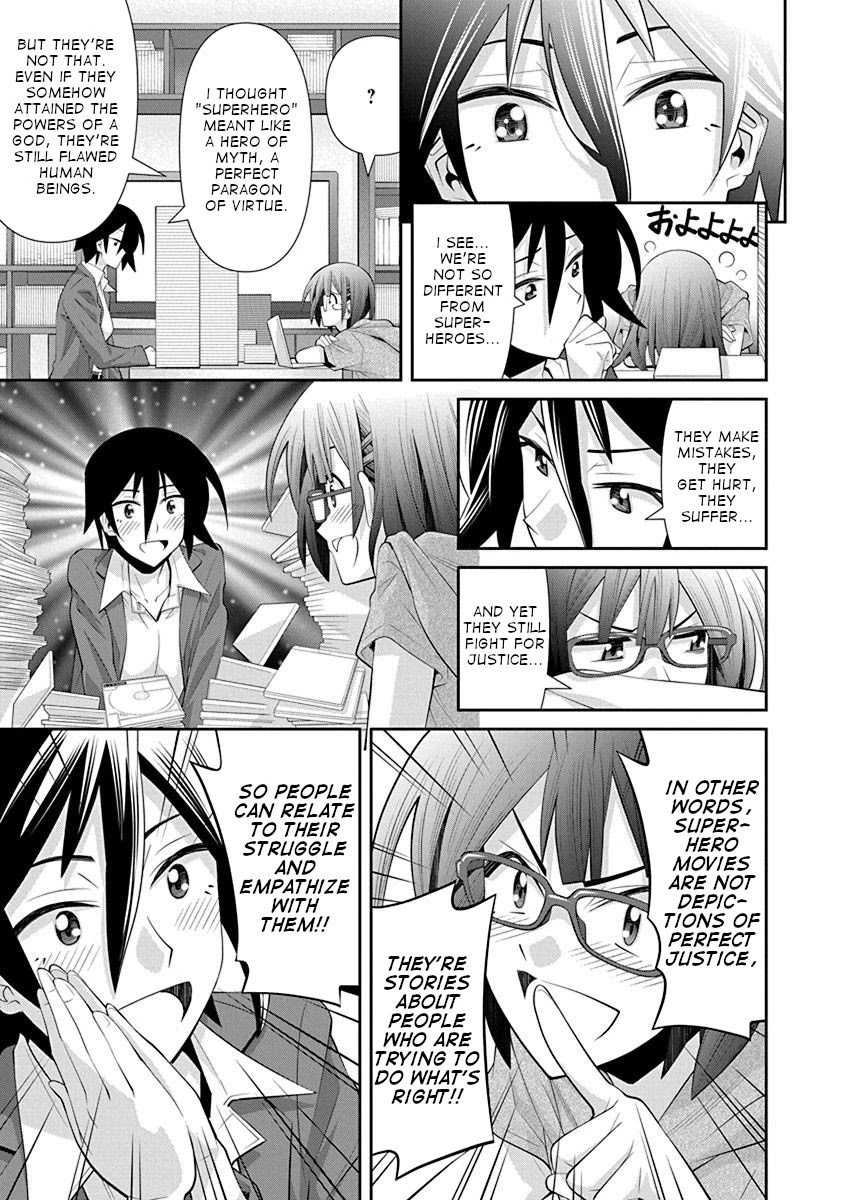 Kine-san no 1-ri de Cinema Chapter 13 page 19 - Chapter 13: The Dark Knight and Superhero Movies