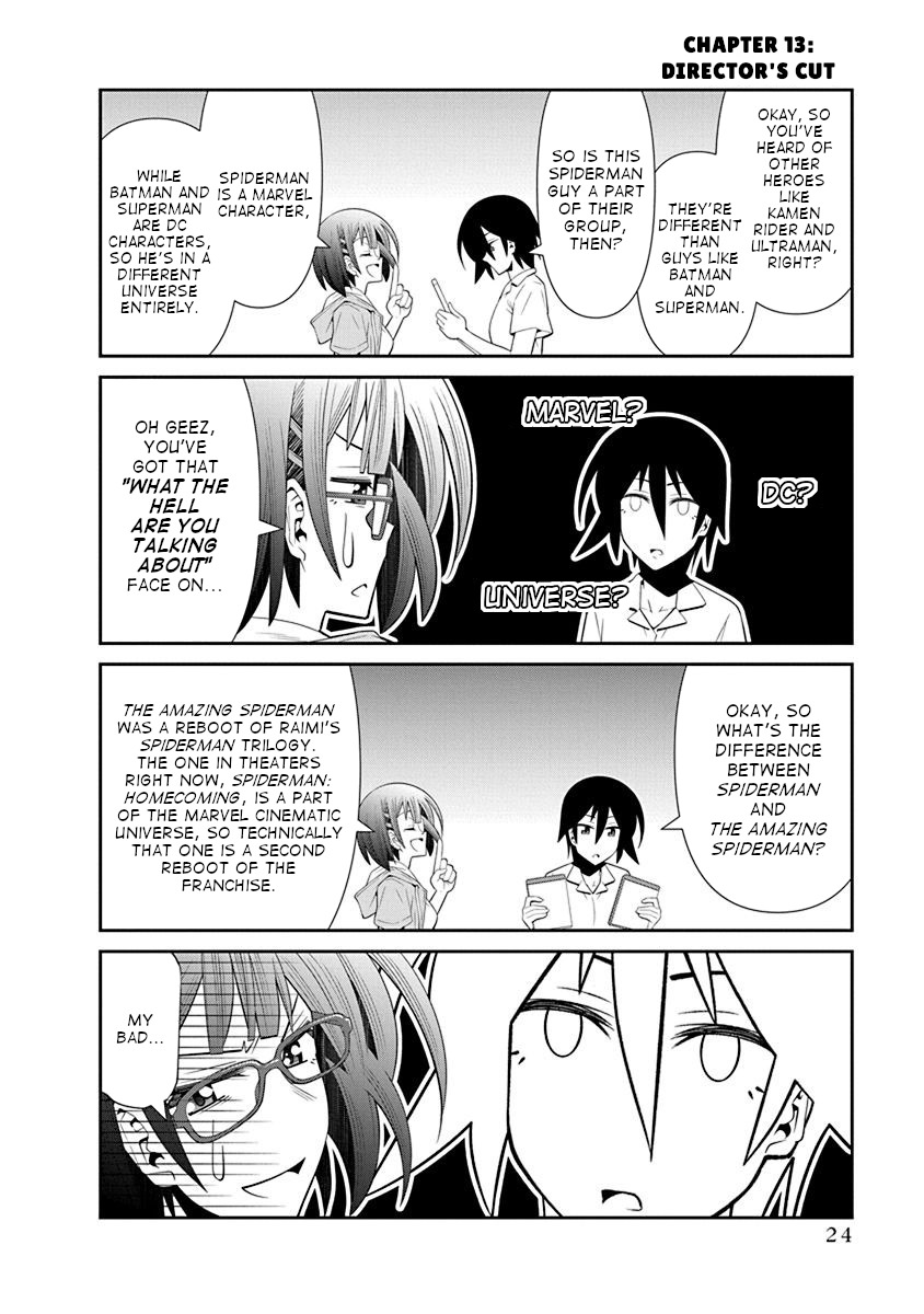 Kine-san no 1-ri de Cinema Chapter 13 page 24 - Chapter 13: The Dark Knight and Superhero Movies