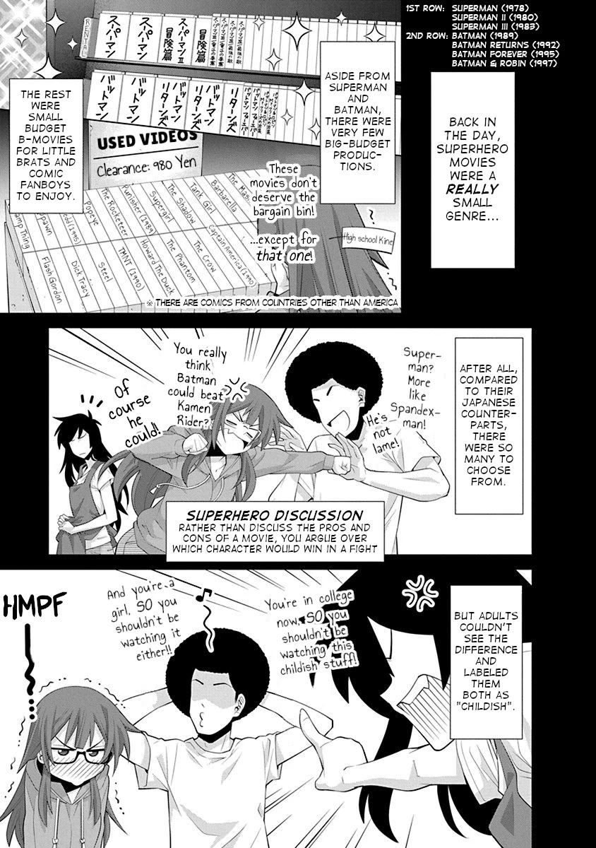 Kine-san no 1-ri de Cinema Chapter 13 page 6 - Chapter 13: The Dark Knight and Superhero Movies