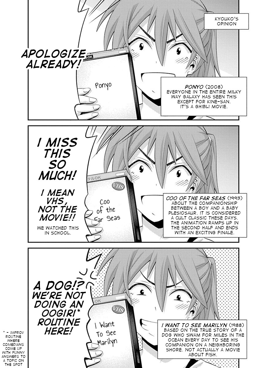 Kine-san no 1-ri de Cinema Chapter 14 page 14 - Chapter 14: Jaws